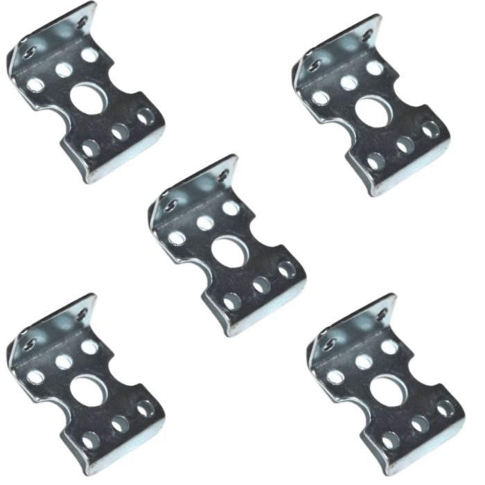 BO Gear Motor Clamp (Pack of 5), sturdy mounting solution for BO motors & robotics – Robot Motors - Robocraze