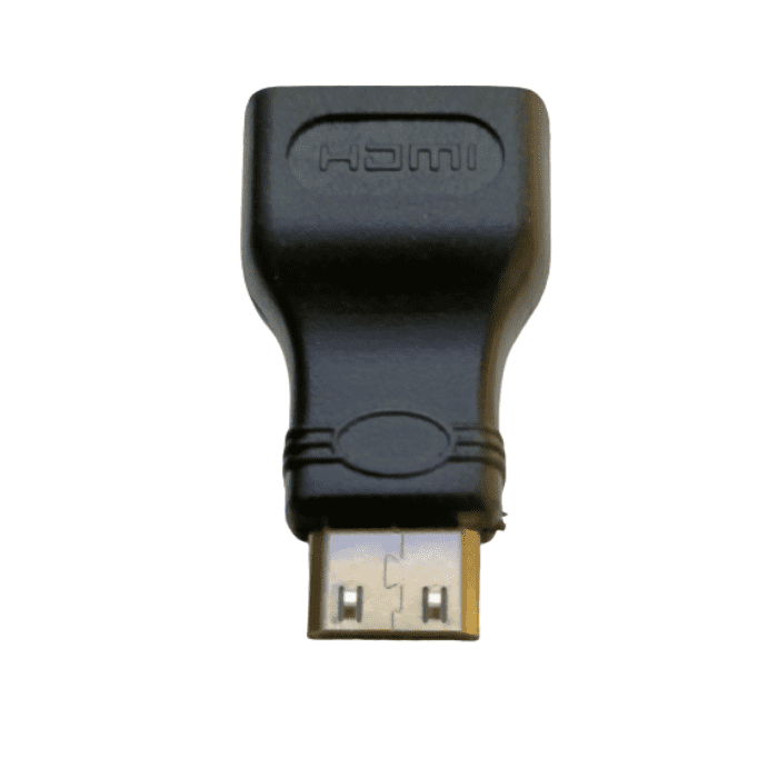 HDMI to Mini HDMI Adapter – Small connector Raspberry Pi for Mini HDMI ports. -Robocraze