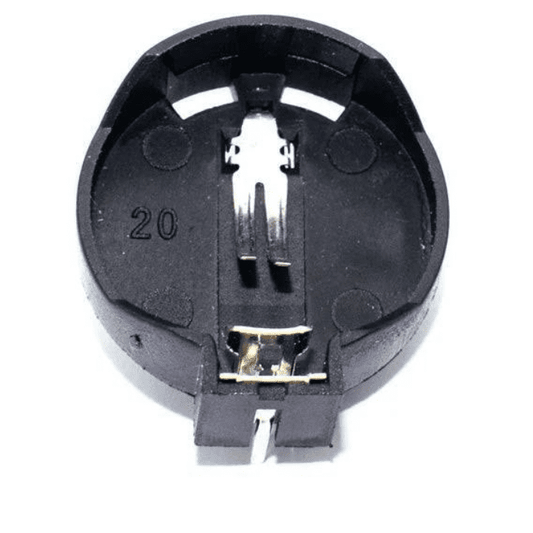 24mm Coin Battery Holder – Fits CR2032, CR2025 & button batteries. -Battery Accessories -Robocraze