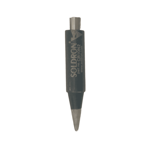 Soldron CB10N2 Black Needle Bit – Precision bit for detailed soldering – soldering iron - Soldering Kit -Robocraze