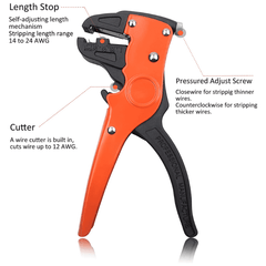 Multitec MT-02DX+ Stripper – Precision wire stripper for electrical work – wire stripper - Hand Tool - Robocraze