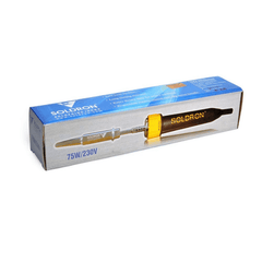 Soldron 75W 230V Soldering Iron – Reliable soldering iron for professionals - Soldering Kit - Robocraze