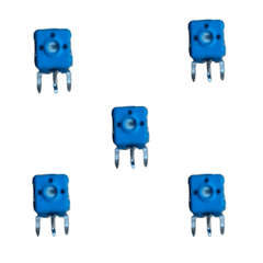 500K Cermet (Pack of 5) – Durable trimmer potentiometers for circuit adjustments - Electronic Components - Robocraze