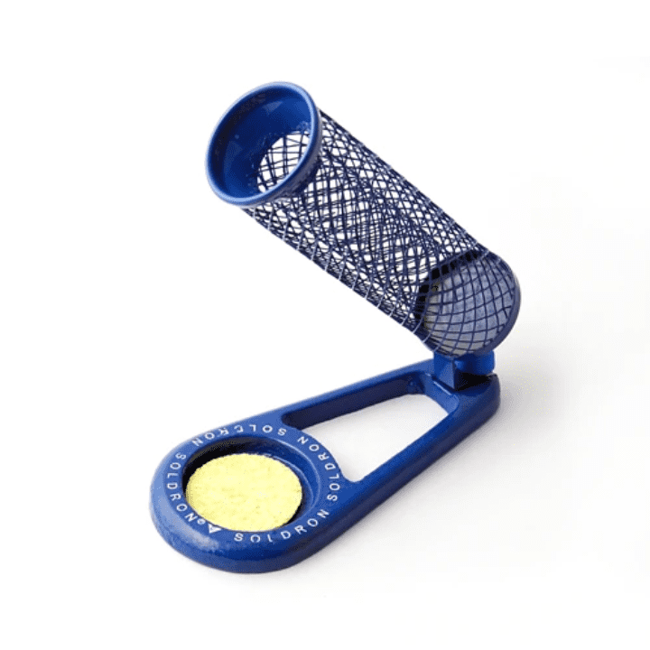 Soldron Iron Stand with Sponge β Stable stand for safety β soldering iron stand - Soldering Kit -Robocraze