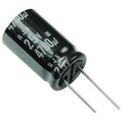 4700uF 25V Electrolytic Capacitor (5PC) – Power supply & motor drive capacitors. -Basic Components -Robocraze