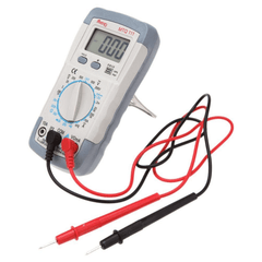 MetroQ MTQ-111 Digital Multimeter With Probes – Compact meter with probes for testing.-Digital Multimeter -Robocraze