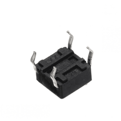 4-Pins DIP Momentary Square Tactile Push Button (10pcs, 6x6x5mm) – High-quality DIP switches - Mini Switch - Robocraze