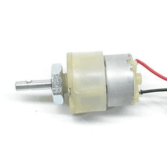 30 RPM 12V Centre Shaft DC Gear Motor, strong torque for automation & smart devices – Electric Motors - Robocraze