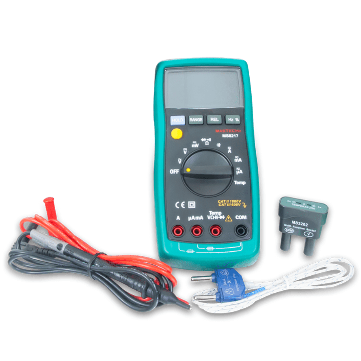Mastech MS8217 Digital Multimeter – Smart auto-ranging meter for easy circuit testing.-Smart Multimeter -Robocraze