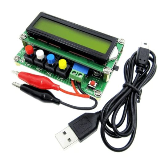 LC100A 2.5" LCD Digital LC Meter – Compact tool for inductance & capacitance testing.-LC Meter -Robocraze