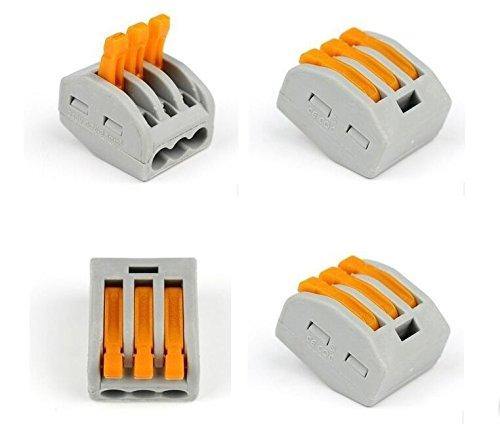 4 Pin Push-in Connector – Secure push-in connector for electrical wiring. Electronic Components - Robocraze