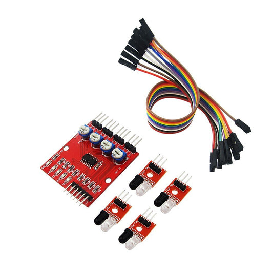 4-CH IR Line sensor Module-Robocraze