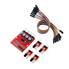 4-CH IR Line sensor Module-Robocraze