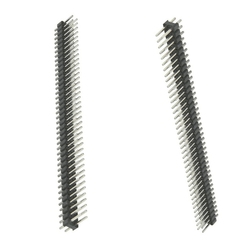 40x2 Pin 2.54mm Pitch Male Berg Strip – Durable connector for PCB applications. Electronic Components - Robocraze