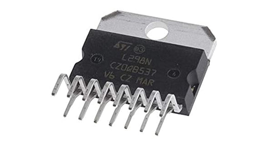 L298N Motor Driver IC – L298N motor driver IC for controlling DC motors - Robocraze