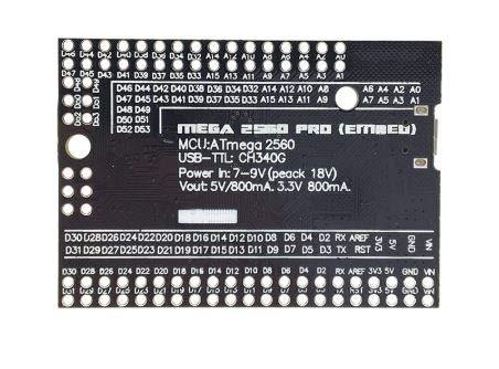 Arduino Mega 2560 Pro – Compact Arduino Board with ATmega2560 for embedded systems. -Arduino Boards -Robocraze