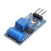 Vibration Sensor Module - Detects movement & vibrations for smart systems. -Vibration Sensor -Robocraze