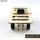 DIY 4WD Solar Powered Wooden Car – Eco-friendly DIY Kits, engaging STEM Kits & educational Robot Kits. -Robocraze