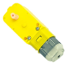 100 RPM Straight Single Shaft BO Gear Motor, smooth operation for smart car chassis – Robot Motors - Robocraze