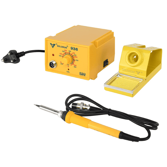 Soldron 936 Analog Soldering Station – Reliable soldering station – soldering station - Soldering Kit -Robocraze