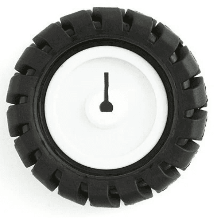 43mm Rubber Wheel for N20 Motor – Precision gear motor with wheel. -Robot Wheels and Chassis -Robocraze