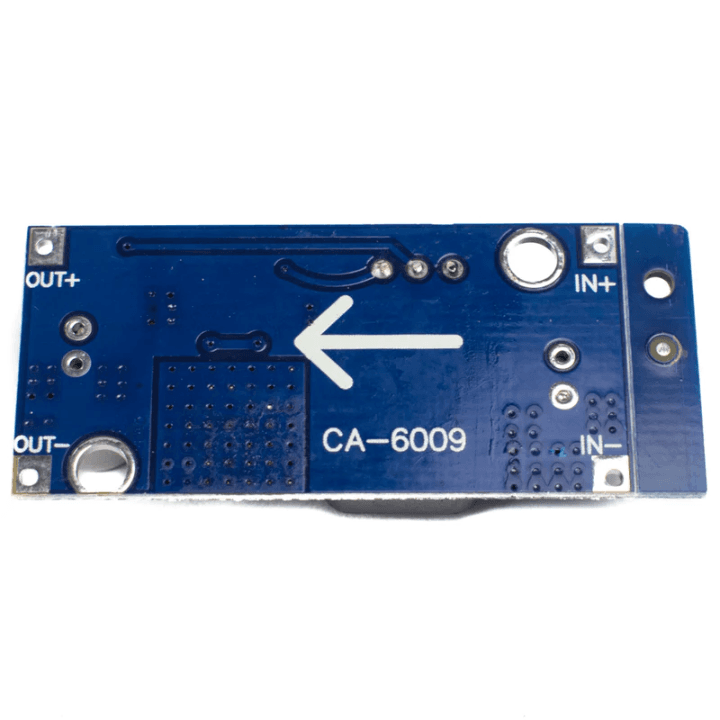 XL6019 5A Adjustable Boost Converter โ High-efficiency XL6019 boost module. -Power Converter -Robocraze