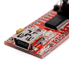 FTDI 232 Mini USB to TTL Converter-Robocraze