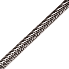Custom length T8 stainless steel threaded rod for linear motion -Lead Screw -Robocraze