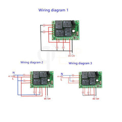 4 Channel Relay Wireless Module – Wireless 4-channel relay module for remote control. -Relay Module -Robocraze