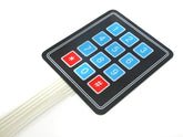 4x3 Flexible Matrix Keypad – Flexible membrane keypad - Mini Switch - Robocraze