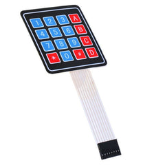 4x4 Membrane Keypad – Standard membrane keypad - Mini Switch - Robocraze