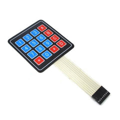 4x4 Membrane Keypad – Standard membrane keypad - Mini Switch - Robocraze