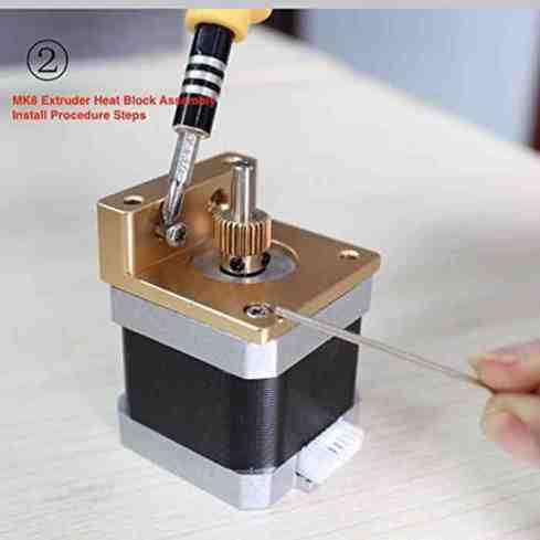MK8 Extruder DIY Kit – Smooth filament extrusion part. -3D Printer Accessories -Robocraze