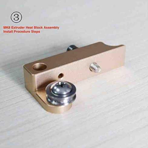 MK8 Extruder DIY Kit – Smooth filament extrusion part. -3D Printer Accessories -Robocraze