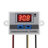 XH-W3001 12V 120W Temp Controller – Digital thermostat switch with probe for temp control. -Robocraze