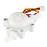 Mini Water Flow Sensor (White) – Compact sensor for small-scale liquid measurement.-Water Flow Sensor -Robocraze