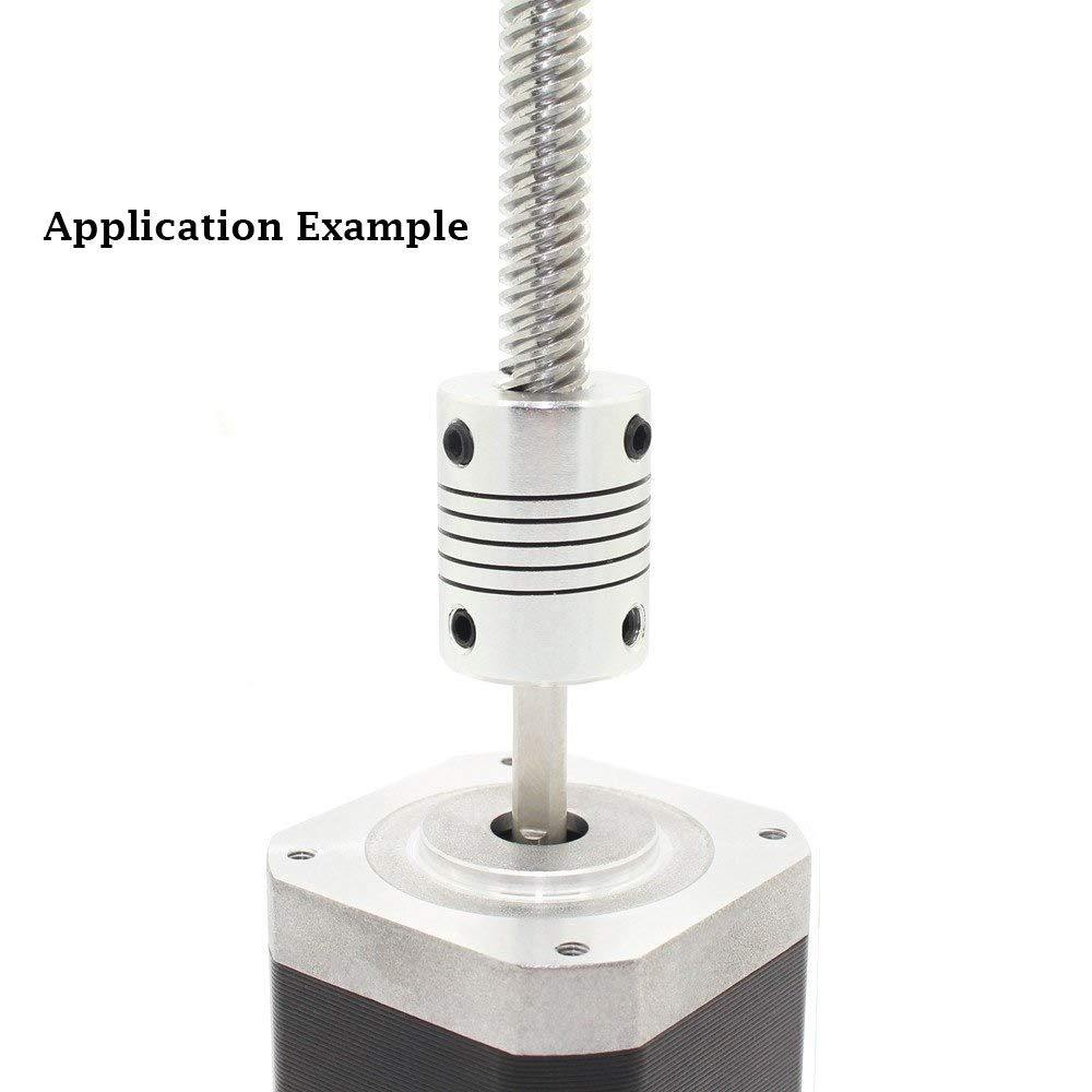 Trapezoidal Screw 400mm with Copper Nut – CNC & 3D printer drive system.-Robocraze