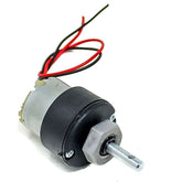 150 RPM DC Gear Motor, ideal for controlled motion in DIY robots – Electric Motors - Robocraze