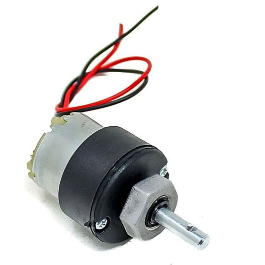 150 RPM DC Gear Motor, ideal for controlled motion in DIY robots – Electric Motors - Robocraze