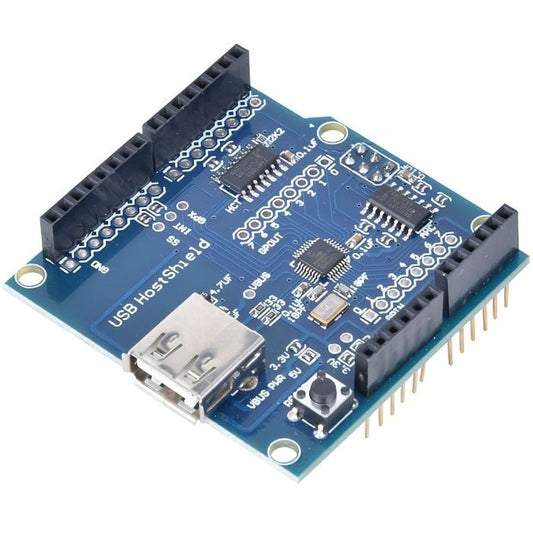 Arduino UNO USB Host Shield – Arduino shields for USB device control in embedded systems. -Robocraze