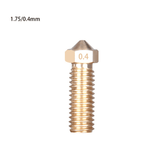 V6 Volcano Brass Extruder Nozzle 1.75mm x 0.4mm – Durable 3D Printing Parts for precision printing.-Robocraze