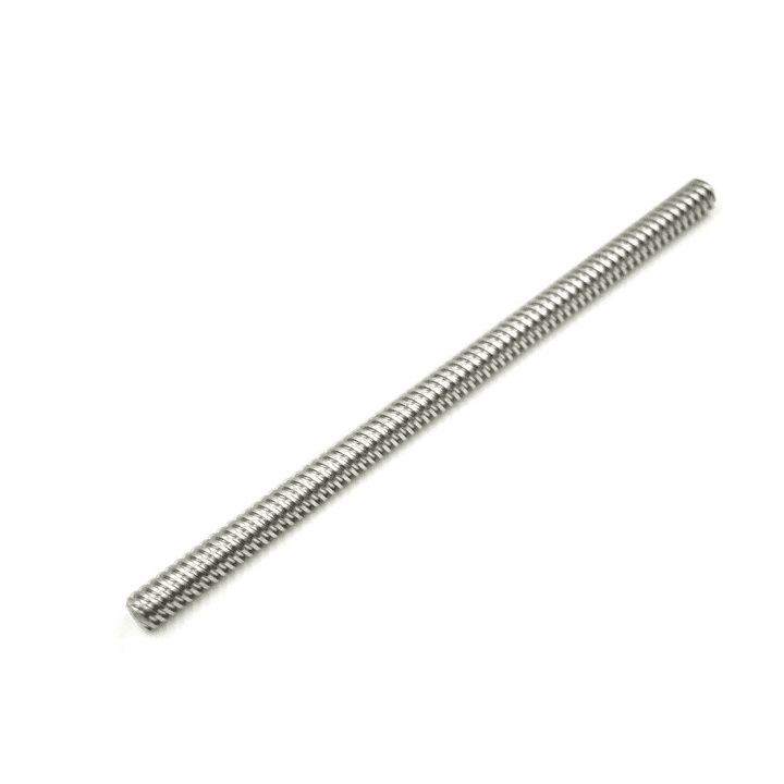 Custom length T8 stainless steel threaded rod for linear motion -Lead Screw -Robocraze