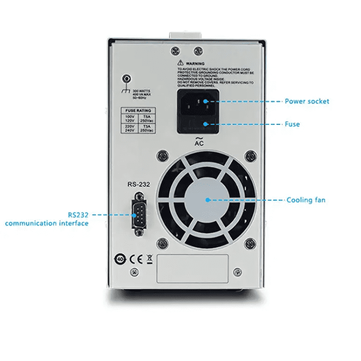 Owon P4305 30V 5A Programmable Power Supply – Versatile lab-grade power supply. -Power Adapter -Robocraze