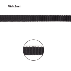 300mm GT2 150 teeth timing belt 6mm width for 3D printer drive systems -Robocraze