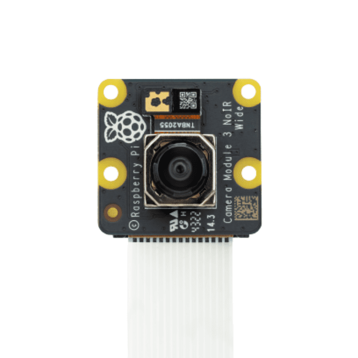 Raspberry Pi Camera Module 3 NoIR Wide – NoIR Camera Module with wide lens for night vision. -Robocraze