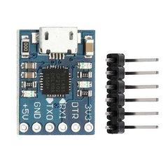 CP2102 micro USB module for TTL UART serial communication projects -Robocraze