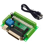 MACH3 CNC 5-Axis Interface Board – Essential motor driver for CNC machines. -Robocraze