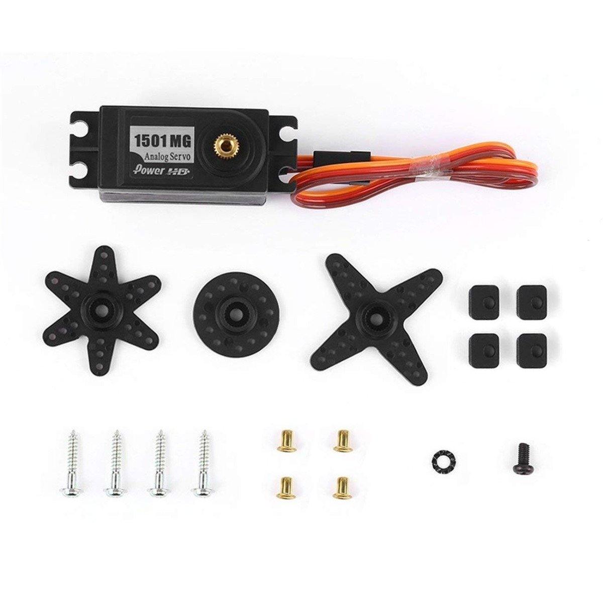 1501MG Metal Steering Gear-Robocraze