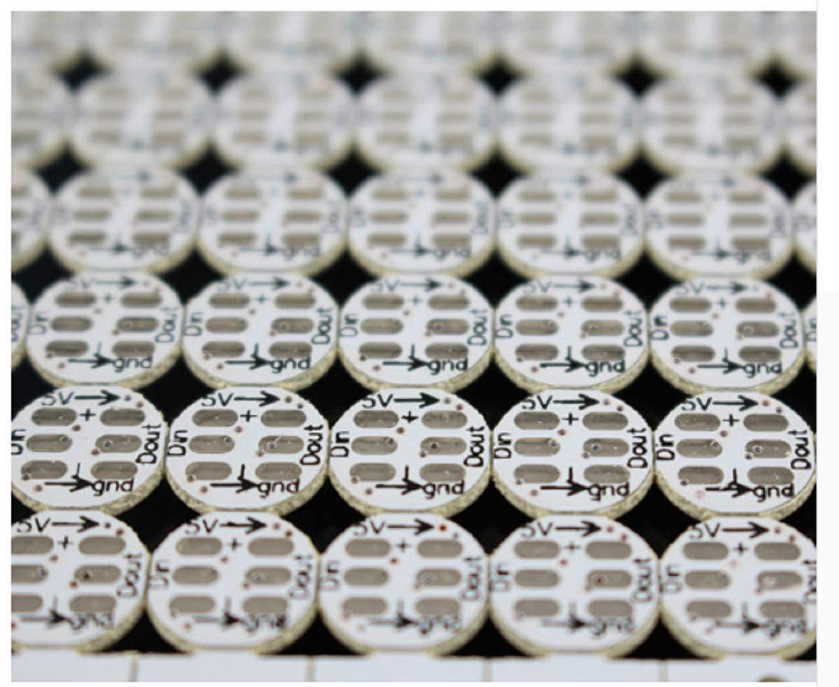 10 Bit WS2812 5050 RGB LED – High-quality addressable LED for projects - Electronic Components - Robocraze