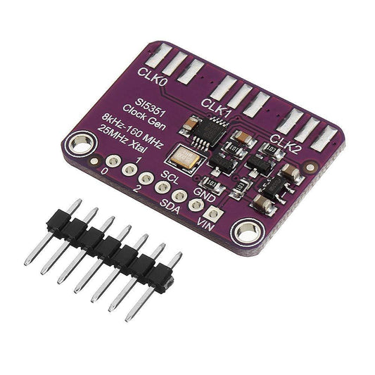 Si5351A Clock Signal Generator Module – Clock signal generator module for frequency synthesis - Robocraze